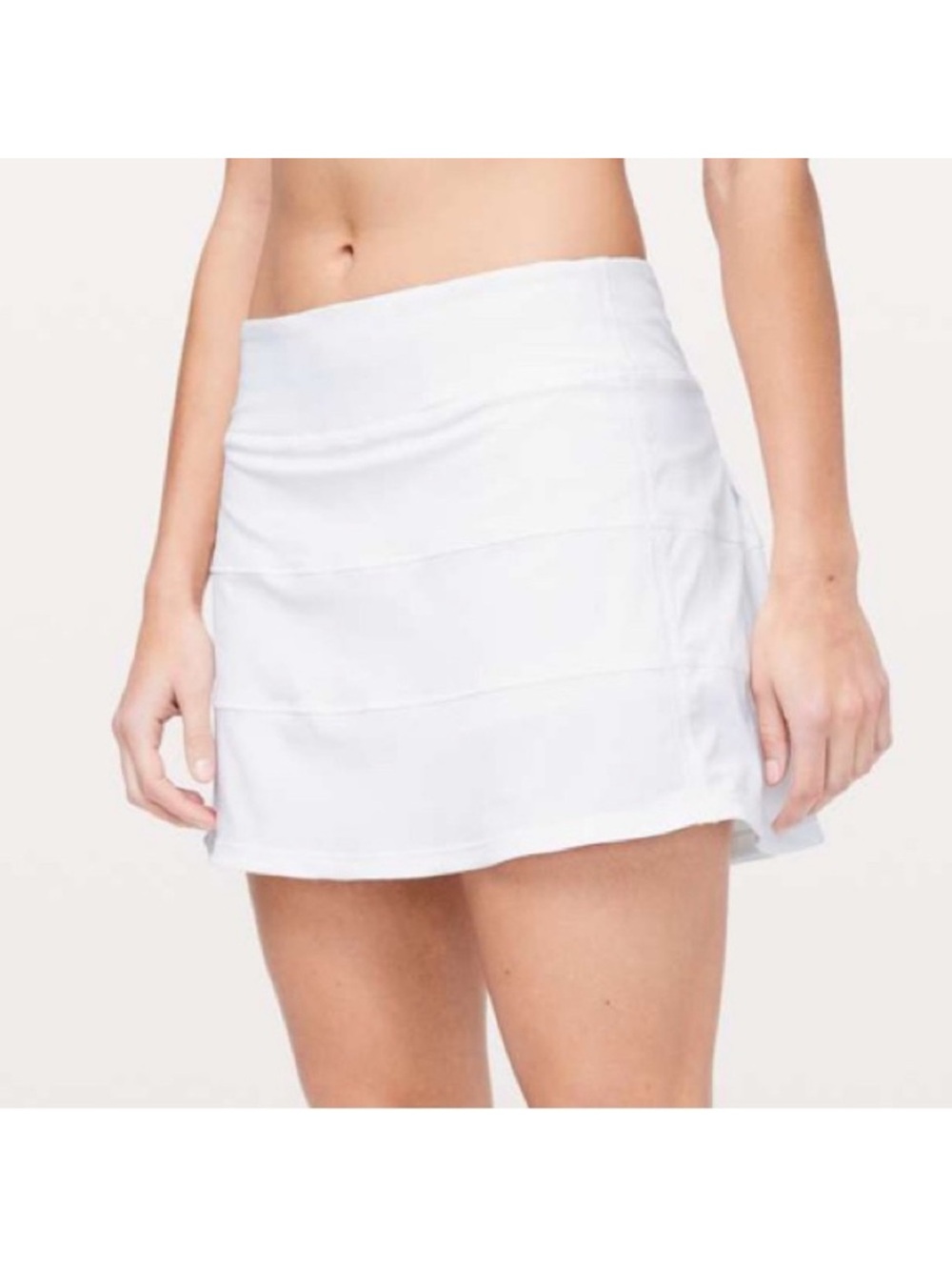 Lululemon Pace Rival Skirt (Tall) *4-way Stretch 15" in White